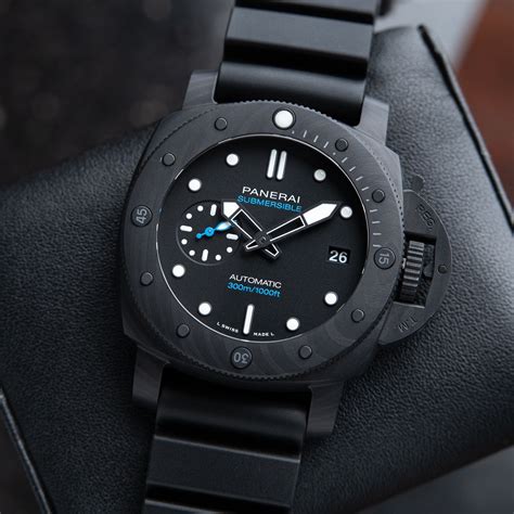 panerai bronze submersible|panerai carbotech 42mm submersible.